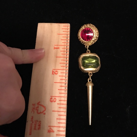 Beautiful long earrings - Picture 2 of 4