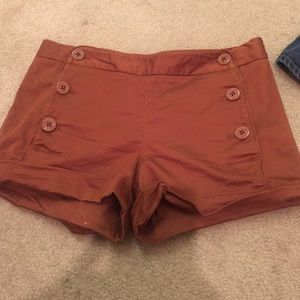 copper shorts