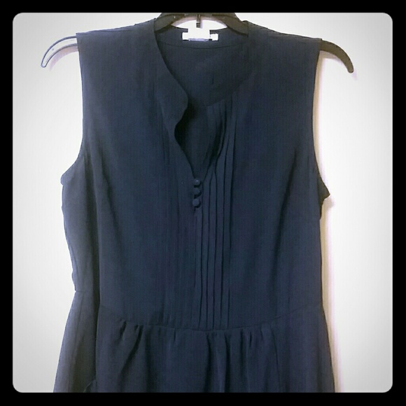 Dark Navy Sheath Dress