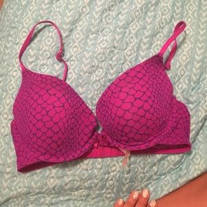Purple bra