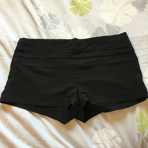 Black shorts