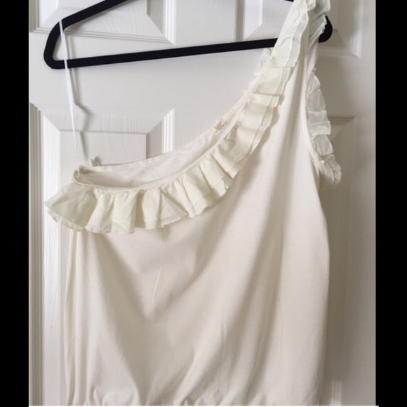 J. Crew Tops - One shoulder J Crew shirt!