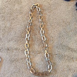 Gold chain necklace
