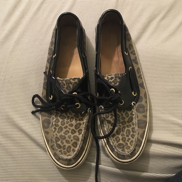 Cheetah Sperry Top Siders