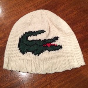 Women's Knit Lacoste Winter Hat