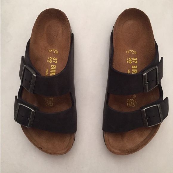 Authentic Oiled Leather Birkenstock Arizona Sandal