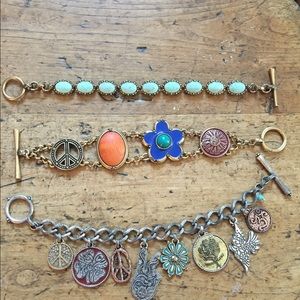 3 Lucky Brand Bracelets