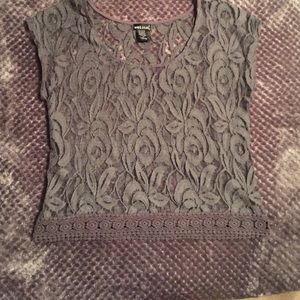 Wet seal lace blouse size medium