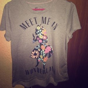 Alice in wonderland t shirt