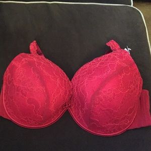 NEW sexy red lace bra