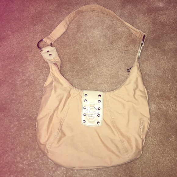 Tan Lost Canvas Hobo Bag