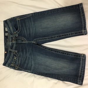 Miss Me knee length shorts