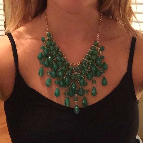 Green necklace