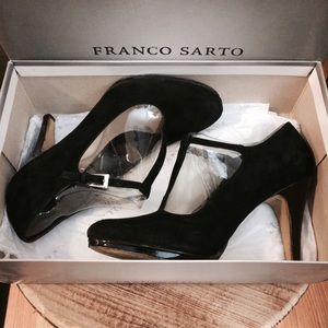 NEVEN BLACK FRANCO SARTO PUMPS