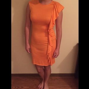 Orange Ralph Lauren dress