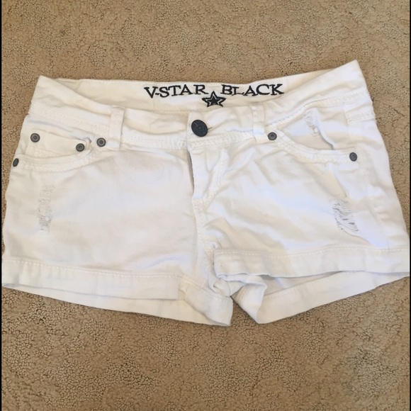 white shorts