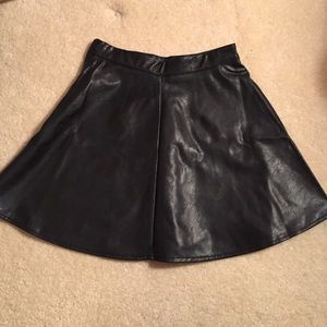 Forever 21 Leather Skirt.