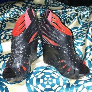 NIB Sexy Wedge Heels 8 - 8.5