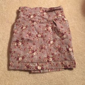 Floral Skirt.