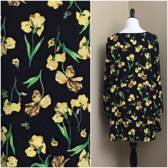 Soprano Ultra Chic Floral Shift Dress- New - Picture 2 of 2