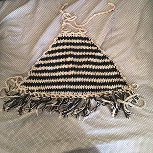 Halter and backless top