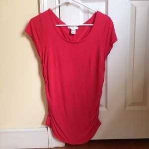 Pink v neck  T shirt