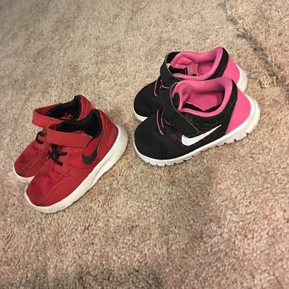 Just. Black & pink nikes