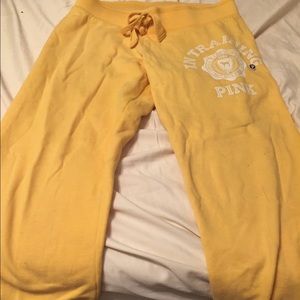 VS Pink sweat pants