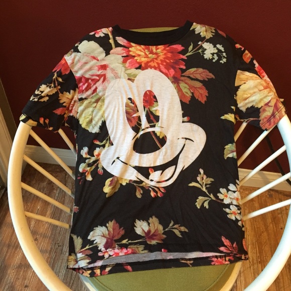 Boy's Disney/Neff brand multi-colored tee shirt