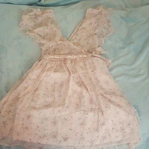 Contemporary Floral Print Dress