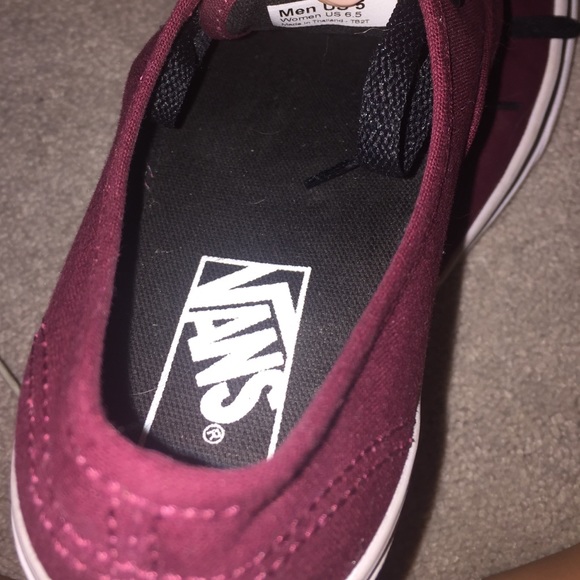 -SOLD- Maroon Vans - Picture 3 of 4