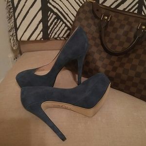 Suede NWOT heels