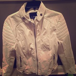 New-Sam Edelman-Chloe Quilted Faux Le XL Off White