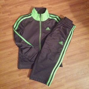 Adidas Tricot Pant and Jacket Set - Size 3T