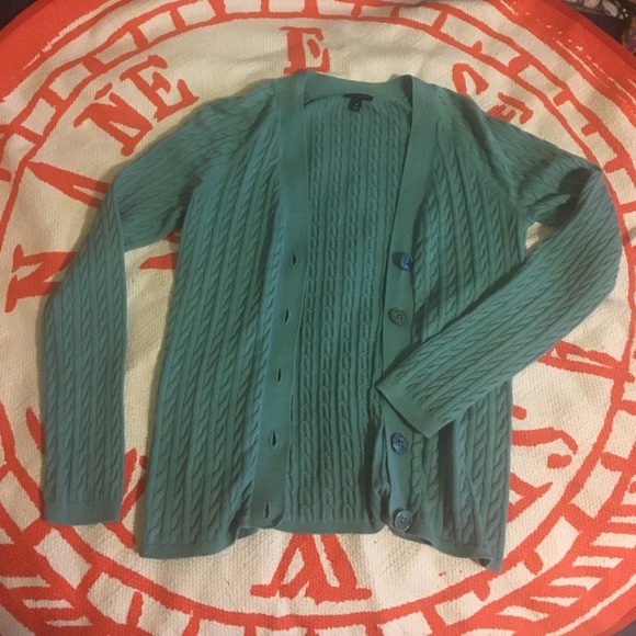 💥LAST WEEKEND💥Soft Seafoam Green Talbot Cardigan