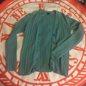 💥LAST WEEKEND💥Soft Seafoam Green Talbot Cardigan