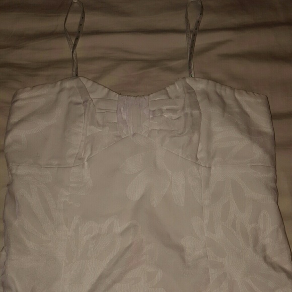 Lilly pulitzer strapless burnout dress
