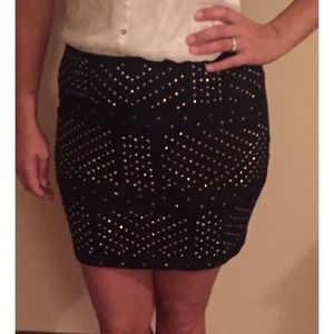 Studded Express Skirt