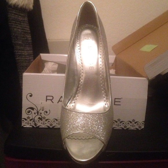 Rampage open toe heels