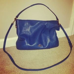 Stunning Blue Coach Purse