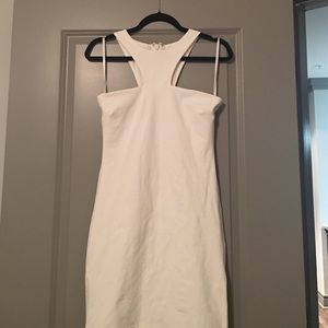 Bebe Winter White Dress Size M