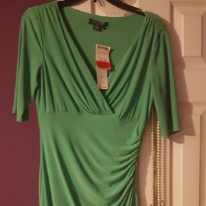 Ralph Lauren emerald green dress. New with tags!