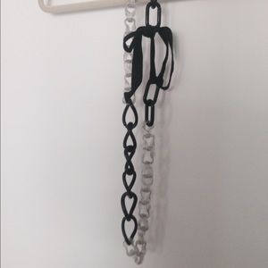 Price reduced ! Marni black and clear necklace
