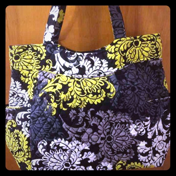 Vera Bradley Pleated Tote in Baroque