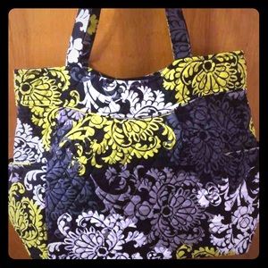 Vera Bradley Pleated Tote in Baroque