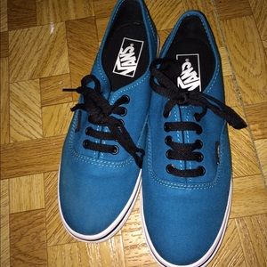 Ocean Blue authentic lo pro vans