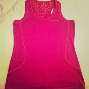 Brooks Hot Pink Racerback Athletic Top