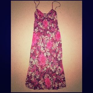 Free People floral print dress