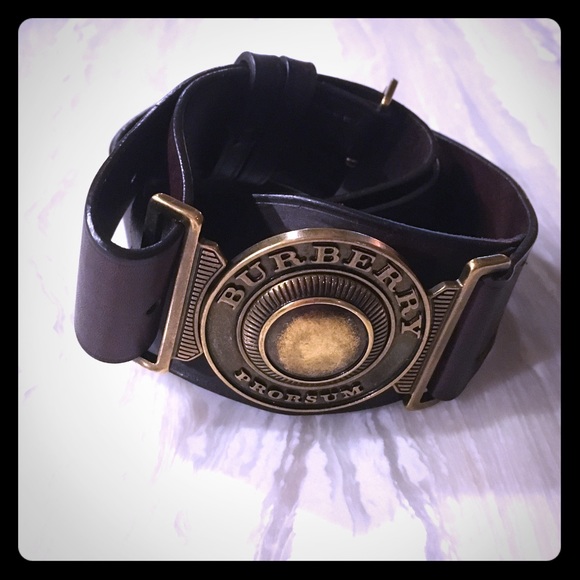 Burberry Prorsum Icon Military Belt