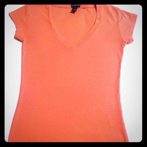 Orange Club Monaco V-Neck